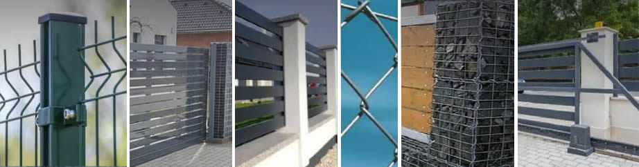 Gabion kerítés, drótfonatok, 3d panel